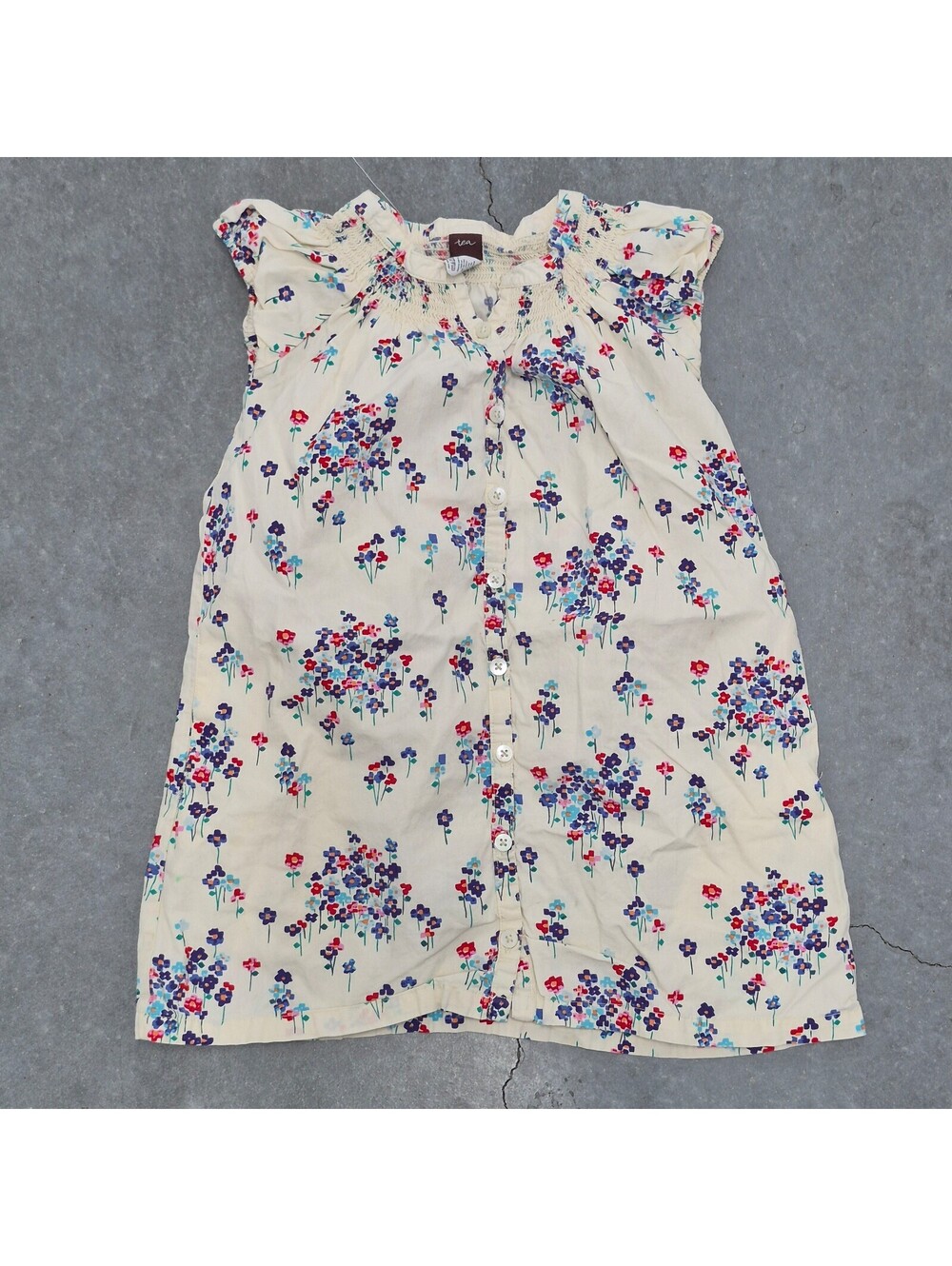Tea Collection Kids Floral Top